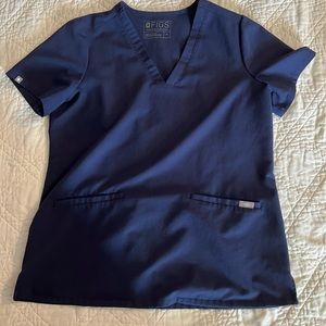 Figs navy scrub set